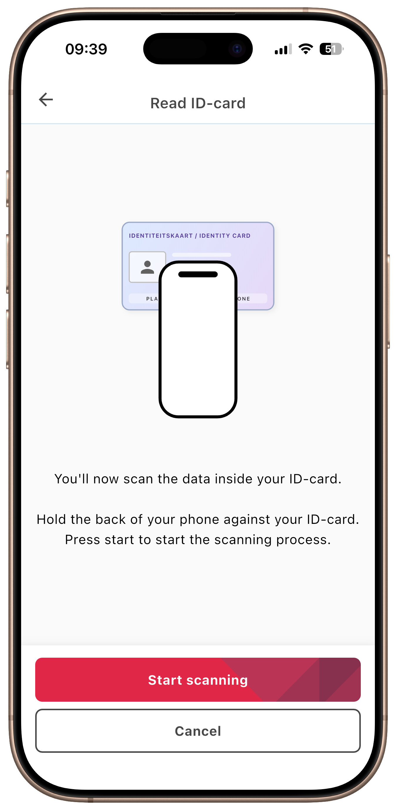 Read NFC chip