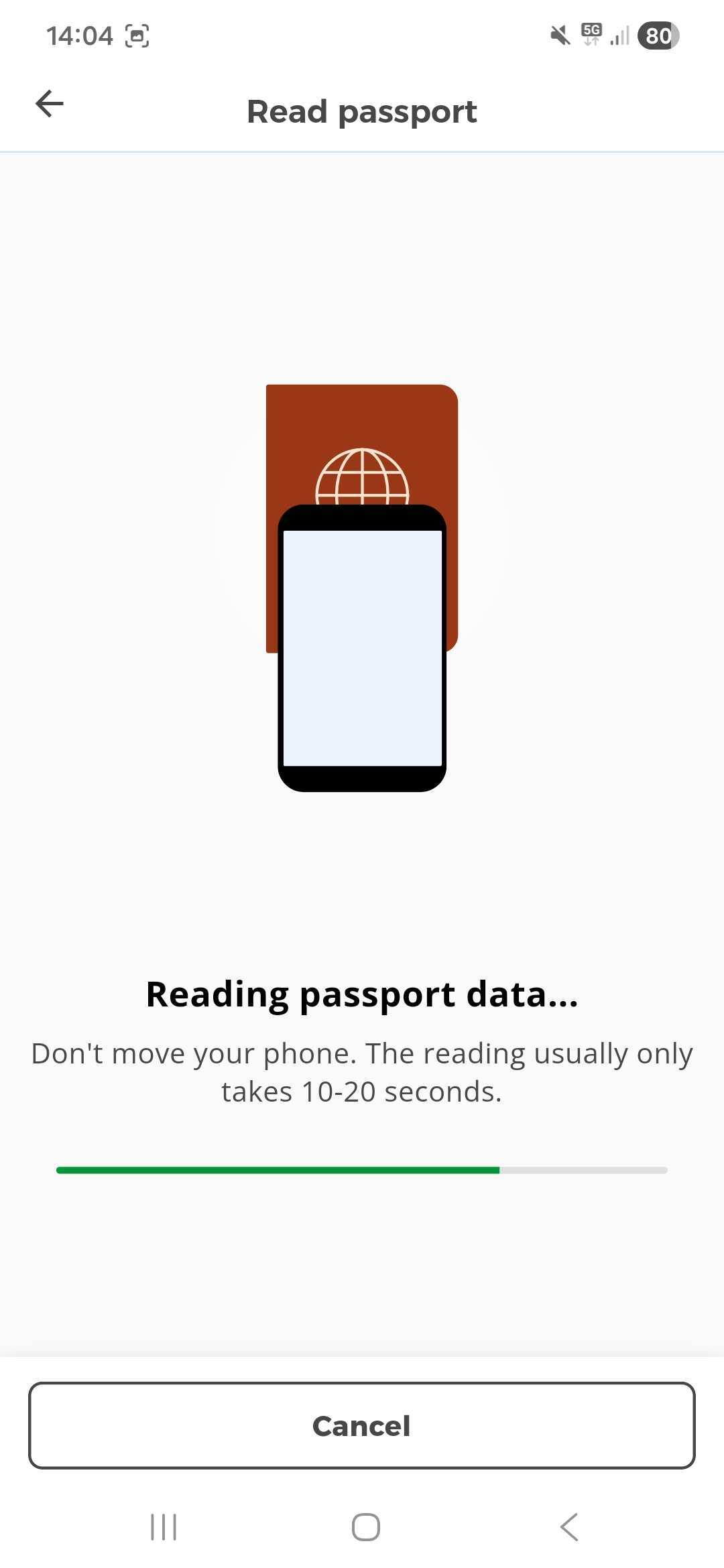 Chipgegevens verwerken