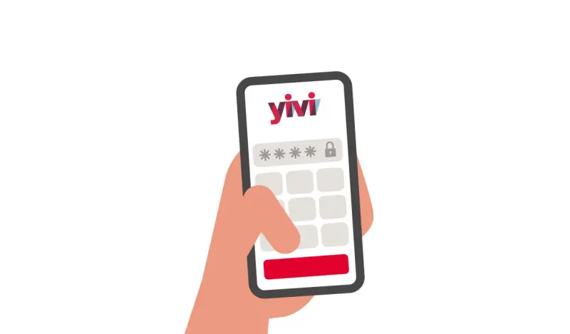 Log in Yivi with mobile